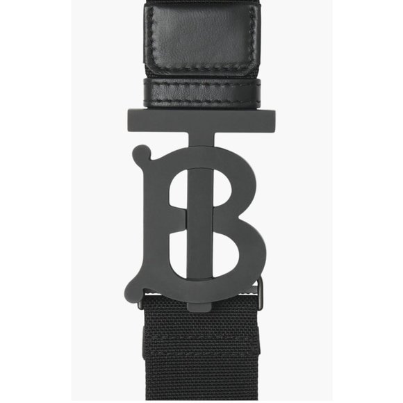 BURBERRY Black Sonny Leather TB Quilted Belt Bum Bag Crossbody Unisex RSP $1,350 - Picture 8 of 16